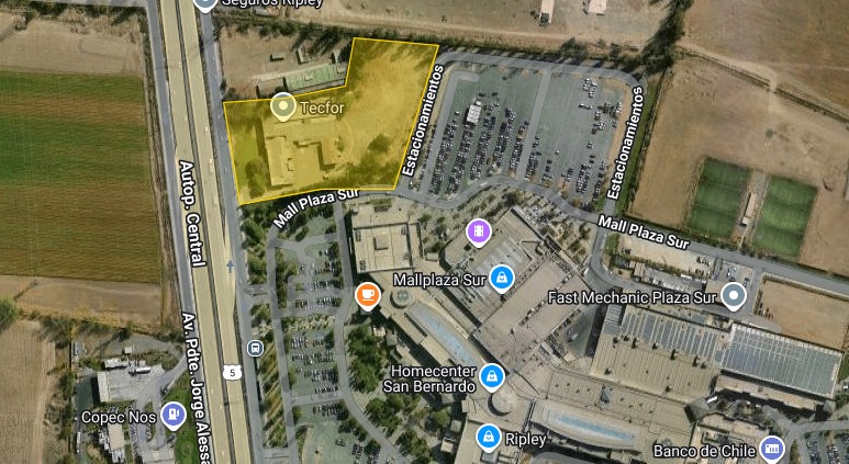 TERRENO URBANO – MALL PLAZA –  SAN BERNARDO